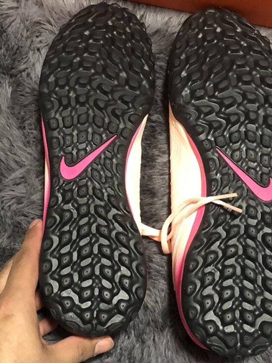 Nike Phantom GX II Academy TF turf soccer cleats crimson pink FJ2577-800 NWOB 12